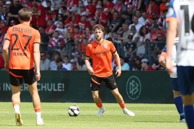 4 Tim Campulka Energie Cottbus Football Brandenburg State Cup 2025 2026 Final FC Energie Cottbus VfB Krieschow 1921