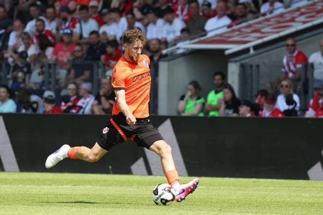 4 Tim Campulka Energie Cottbus Football Brandenburg State Cup 2025 2026 Final FC Energie Cottbus VfB Krieschow 1921