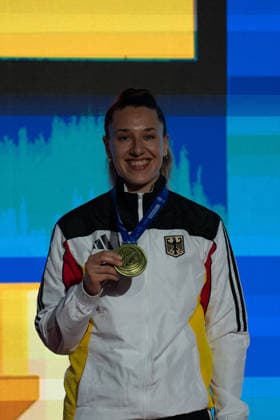 23 05 2026, xhfmx, Karate EKF Senior Championships 2026, Award Ceremony of the Athletes 61st European Karate Championships in Frankfurt DFL DFB REGULATIONS PROHIBIT ANY USE OF PHOTOGRAPHS as IMAGE SEQUENCES and or QUASI VIDEO Frankfurt