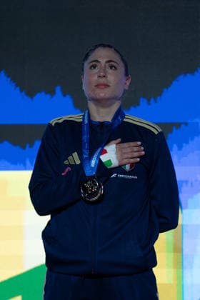 23 05 2026, xhfmx, Karate EKF Senior Championships 2026, Award Ceremony of the Athletes 61st European Karate Championships in Frankfurt DFL DFB REGULATIONS PROHIBIT ANY USE OF PHOTOGRAPHS as IMAGE SEQUENCES and or QUASI VIDEO Frankfurt