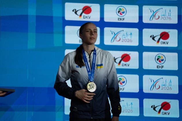 23 05 2026, xhfmx, Karate EKF Senior Championships 2026, Award Ceremony of the Athletes 61st European Karate Championships in Frankfurt DFL DFB REGULATIONS PROHIBIT ANY USE OF PHOTOGRAPHS as IMAGE SEQUENCES and or QUASI VIDEO Frankfurt