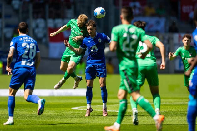 Football, State Cup Thuringia, Final, FC Carl-Zeiss Jena - ZFC Meuselwitz