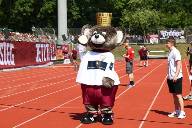 2026 05 23,VSG Altglienicke vs BFC Dynamo, State Cup Final , Regionalliga, Mommsenstadion Mascot BFC Dynamo Berlin Berlin Germany