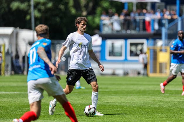 Maximilian Thalhammer SV Waldhof Mannheim, 8 at the BfV Cup Final VfR Mannheim SV Waldhof Mannheim 07 on 23 05 26 at Carl Benz Stadium, Mannheim xamx Photo Alfio Marino Copyright: