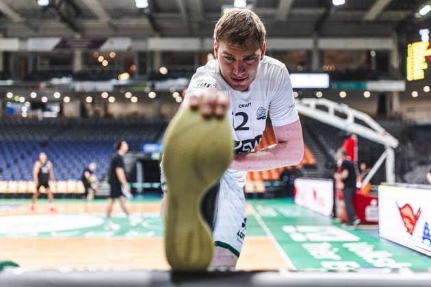 Marten Linssen Gladiators Trier , Vet Concept Gladiators Trier vs FC Bayern Muenchen Basketball, Basketball, easyCredit BBL, Playoffs, Quarterfinals, Game 3, Season 2025 2026, 23 05 2026 Vet Concept Gladiators Trier vs FC Bayern Muenchen Basketball, Basketball, easyCredit BBL, Playoffs, Quarterfinals, Game 3, Season 2025 2026, 23 05 2026 Copyright: xEibner-Pressefoto AlexanderxNeisx EP_ANS