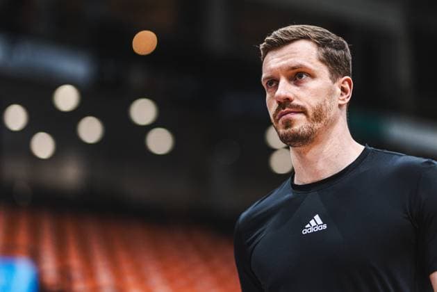 Andreas Obst FC Bayern Muenchen Basketball , Vet Concept Gladiators Trier vs FC Bayern Muenchen Basketball, Basketball, easyCredit BBL, Playoffs, Quarterfinals, Game 3, Season 2025 2026, 23 05 2026 Vet Concept Gladiators Trier vs FC Bayern Muenchen Basketball, Basketball, easyCredit BBL, Playoffs, Quarterfinals, Game 3, Season 2025 2026, 23 05 2026 Copyright: xEibner-Pressefoto AlexanderxNeisx EP_ANS