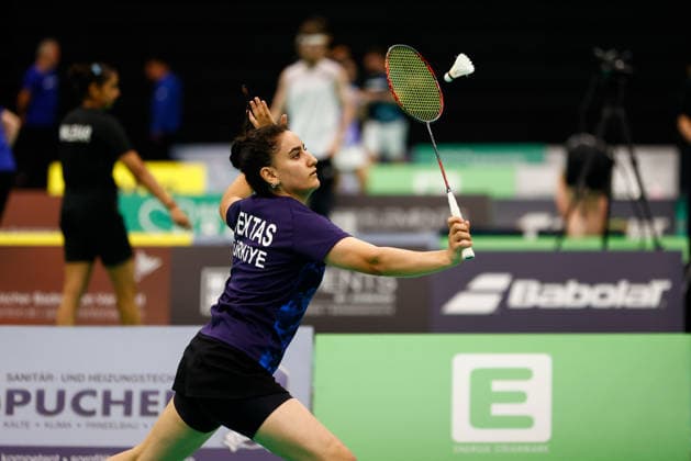 BADMINTON - Austrian Open GRAZ,AUSTRIA,23.MAY.26 - BADMINTON - Austrian Open. Image shows Emre Sonmez (TUR).  GEPAxpictures xJamesxDoak