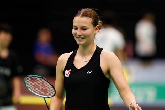 BADMINTON - Austrian Open GRAZ,AUSTRIA,23.MAY.26 - BADMINTON - Austrian Open. Image shows Anna Hagspiel (AUT).  GEPAxpictures xJamesxDoak