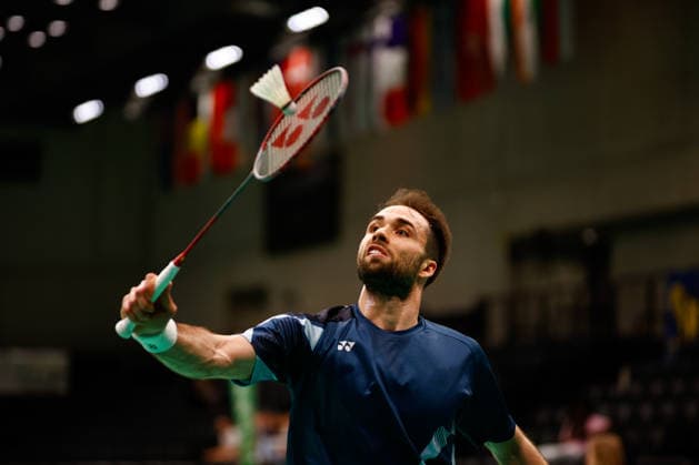 BADMINTON - Austrian Open GRAZ,AUSTRIA,23.MAY.26 - BADMINTON - Austrian Open. Image shows Wolfgang Gnedt (AUT).  GEPAxpictures xJamesxDoak
