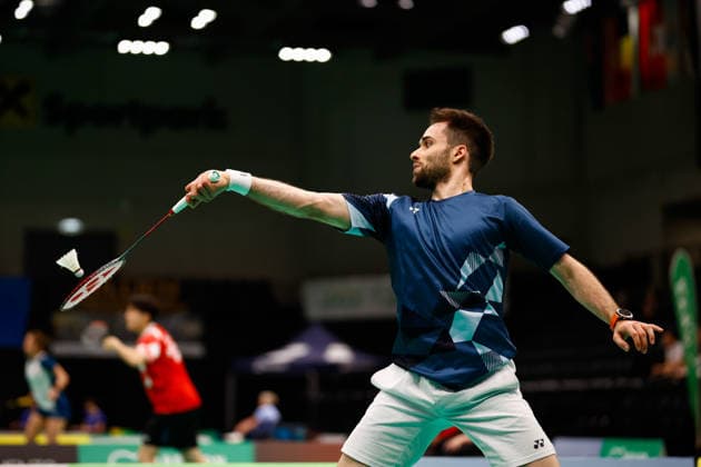 BADMINTON - Austrian Open GRAZ,AUSTRIA,23.MAY.26 - BADMINTON - Austrian Open. Image shows Wolfgang Gnedt (AUT).  GEPAxpictures xJamesxDoak