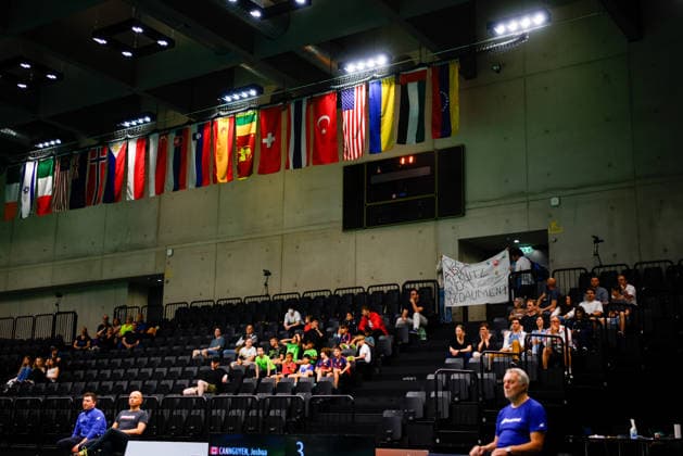 BADMINTON - Austrian Open GRAZ,AUSTRIA,23.MAY.26 - BADMINTON - Austrian Open. Image shows an overview of Raiffeisen Sportpark.  GEPAxpictures xJamesxDoak