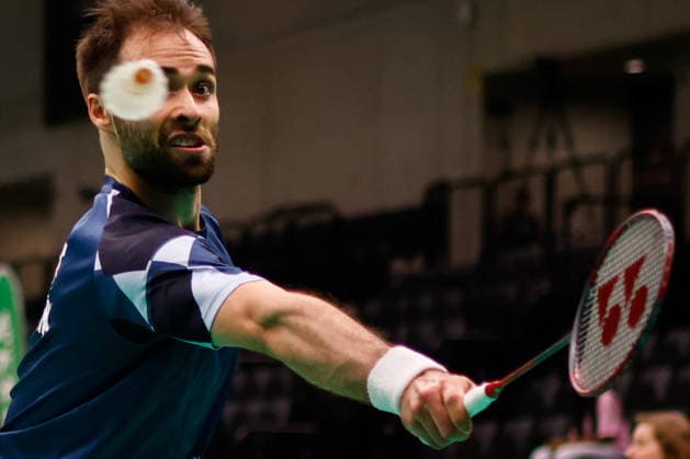 BADMINTON - Austrian Open GRAZ,AUSTRIA,23.MAY.26 - BADMINTON - Austrian Open. Image shows Wolfgang Gnedt (AUT).  GEPAxpictures xJamesxDoak