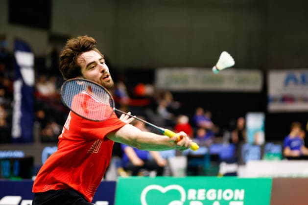 BADMINTON - Austrian Open GRAZ,AUSTRIA,23.MAY.26 - BADMINTON - Austrian Open. Image shows Mikolaj Szymanowski (POL).  GEPAxpictures xJamesxDoak