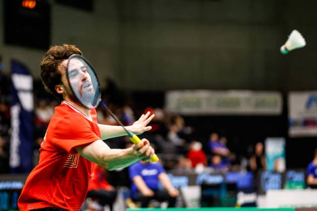 BADMINTON - Austrian Open GRAZ,AUSTRIA,23.MAY.26 - BADMINTON - Austrian Open. Image shows Mikolaj Szymanowski (POL).  GEPAxpictures xJamesxDoak