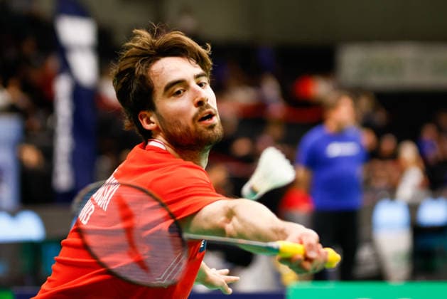 BADMINTON - Austrian Open GRAZ,AUSTRIA,23.MAY.26 - BADMINTON - Austrian Open. Image shows Mikolaj Szymanowski (POL).  GEPAxpictures xJamesxDoak
