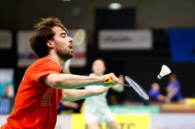 BADMINTON - Austrian Open GRAZ,AUSTRIA,23.MAY.26 - BADMINTON - Austrian Open. Image shows Mikolaj Szymanowski (POL).  GEPAxpictures xJamesxDoak