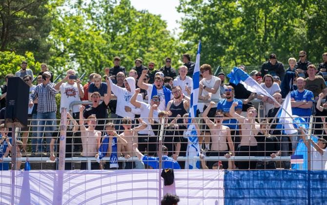 Soccer, Men, Season 2025 2026, Final COSY WASCH Landespokal Berlin, VSG Altglienicke BFC Dynamo, VSG fans, 23 05 2026, Copyright: xMatthiasxKochx