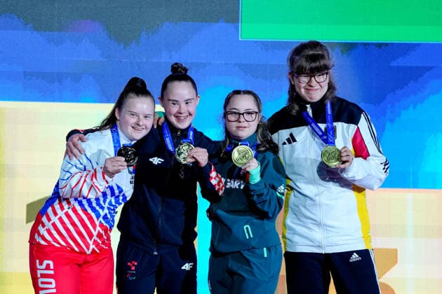 Germany EKF European Karate Championship Seniors 2026 Eissporthalle, Frankfurt Lara Hemmann wins the bronze medal Frankfurt am Main Eissporthalle Frankfurt Hessen Germany Copyright: xKjetilxWaberx