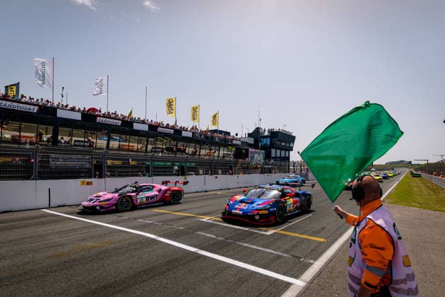 DTM, 3. + 4. Rennen Zandvoort 2026 69 Ferrari 296 GT3 EVO, EMIL FREY RACING: Thierry Vermeulen, 14 Ferrari 296 GT3 EVO, EMIL FREY RACING: Matteo Cairoli- picture by Gruppe C Photography Zandvoort Circuit Park Zandvoort Netherlands Copyright: xGruppexCxPhotographyx