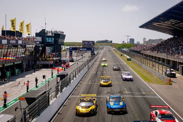 DTM, 3. + 4. Rennen Zandvoort 2026 36 Ford Mustang GT3, HRT Ford Racing: Arjun Maini, 36 Ford Mustang GT3, HRT Ford Racing: Arjun Maini- picture by Gruppe C Photography Zandvoort Circuit Park Zandvoort Netherlands Copyright: xGruppexCxPhotographyx