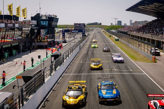 DTM, 3. + 4. Rennen Zandvoort 2026 36 Ford Mustang GT3, HRT Ford Racing: Arjun Maini, 36 Ford Mustang GT3, HRT Ford Racing: Arjun Maini- picture by Gruppe C Photography Zandvoort Circuit Park Zandvoort Netherlands Copyright: xGruppexCxPhotographyx