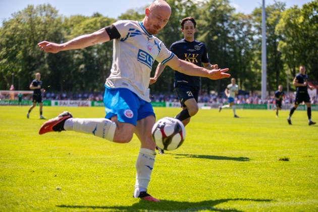 Maximilian Krauß FC, mi am Ball GER, Football, State Cup, Lüpzer Pils Cup, Final, SV Pastow FC Hansa Rostock