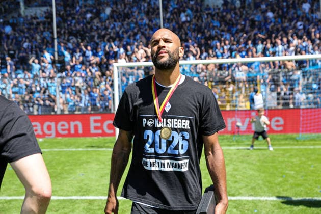 Terrence Boyd SV Waldhof Mannheim, 13 at the BfV Cup Final VfR Mannheim SV Waldhof Mannheim 07 on 23 05 26 at Carl Benz Stadium, Mannheim xamx Photo Alfio Marino Copyright:
