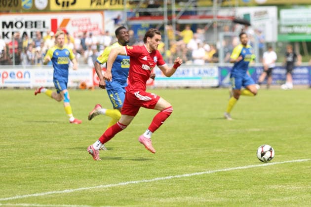 Soccer I Men I Season 2025 2026 I Landespokal Schleswig Holstein I Final I SV Todesfelde 1 FC Phönix Lübeck I 23 05 2026 Anton Felix Ihde 11, 1 FC Phönix Lübeck Todesfelde Joda Sportpark Schleswig Holstein Germany Copyright: xLobeca AndreasxKnothex