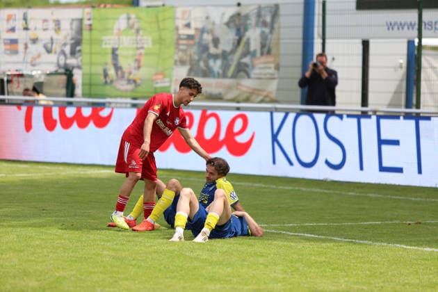 Soccer I Men I Season 2025 2026 I Landespokal Schleswig Holstein I Final I SV Todesfelde 1 FC Phönix Lübeck I 23 05 2026 Julius Jamal Kliti 7, 1 FC Phönix Lübeck Todesfelde Joda Sportpark Schleswig Holstein Germany Copyright: xLobeca AndreasxKnothex