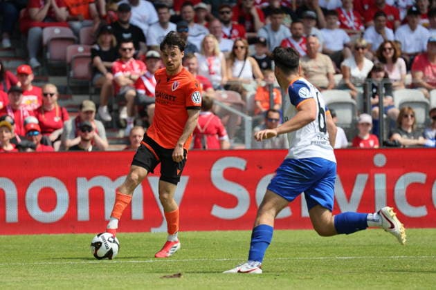 44 Simon Straudi Energie Cottbus Football Brandenburg State Cup 2025 2026 Final FC Energie Cottbus VfB Krieschow 1921