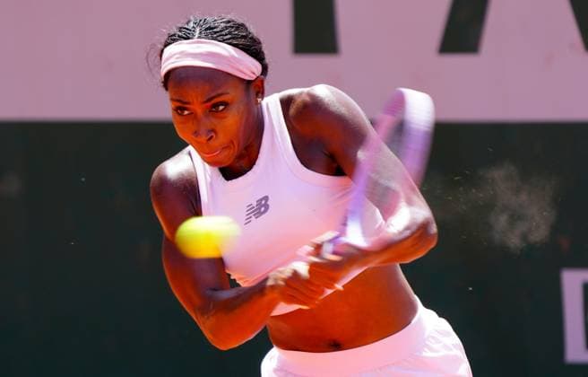 Coco Gauff practices French Open Tennis, Saturday Previews, Qualifying and Practice, Tennis, Roland Garros, Paris, France - 23 May 2026Paris Roland Garros France EDITORIAL USE ONLY No use with unauthorised audio, video, data, fixture lists, club league logos or live services. Online in-match use limited to 120 images, no video emulation. No use in betting, games or single club league player publications. Copyright: xJavierxGarcia Shutterstockx 16887393ba