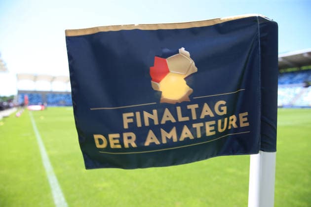 23 05 2026, xrekx, Fußball Landespokal Saarland Finale, 1 FC Saarbrücken FC 08 Homburg v l Symbol Foto, Symbolbild, Symbol Stadion, symbolic photo, symbolic image, symbolic stadium Eckfahne Logo Wappen Symbolbild DFL DFB REGULATIONS PROHIBIT ANY USE OF PHOTOGRAPHS as IMAGE SEQUENCES and or QUASI VIDEO Saarbrücken