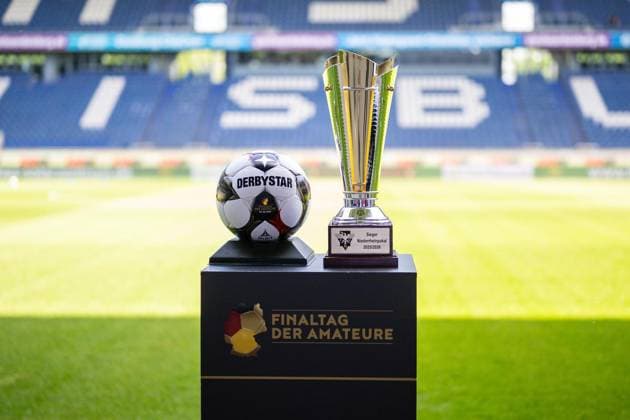 Lower Rhine Cup Final MSV Duisburg SC St Tönis FOR EDITORIAL PURPOSES ONLY p Football Lower Rhine Cup Final MSV Duisburg SC St Tönis on 23 05 26 in the Schauinsland Reisen Arena in Duisburg Lower Rhine Cup Duisburg Copyright JakobxKlos Copyright: JakobxKlos doc85yyrm5pad5a5l4pe7i ,EDITORIAL USE ONLY Copyright: JakobxKlos