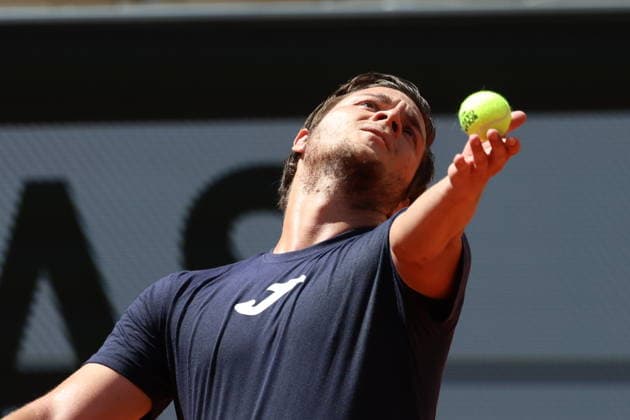 ROLAND GARROS 2026 Thierry Larret MAXPPP - PARIS (75) 23 05 2026 Thierry Larret Maxppp. Tennis. Roland Garros 2026. Internationaux de France de tennis. Stade Roland Garros, Paris (75). Le 23 mai 2024. JournÃ e Yannick NOAH. Taylor FRITZ vs Miomir KECMANOVIC court Suzanne Lenglen French Open at Roland Garros on May 23, 2026 in Paris, France. PARIS (75) STADE ROLAND GARROS PARIS ILE DE FRANCE FRANCE  Copyright: xMAXPPPxThierryxLarretx TLR202605234672 TLR202605234672