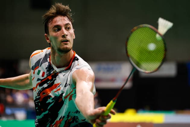 BADMINTON - Austrian Open GRAZ,AUSTRIA,23.MAY.26 - BADMINTON - Austrian Open. Image shows Giovanni Toti (ITA).  GEPAxpictures xJamesxDoak