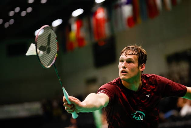 BADMINTON - Austrian Open GRAZ,AUSTRIA,23.MAY.26 - BADMINTON - Austrian Open. Image shows Mikk Ounmaa (EST).  GEPAxpictures xJamesxDoak