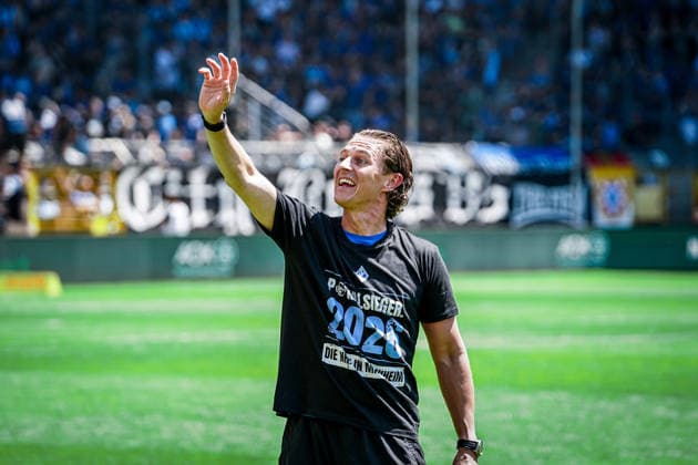 Germany Soccer bfv Rothaus Pokal 2025 2026 , Final VfR Mannheim vs SV Waldhof Mannheim Carl Benz Stadion Mannheim Gestures, gestures, facial expressions, facial expressions Copyright: xBennetxLongx