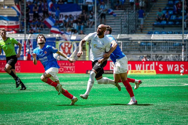 Football, Baden State Cup, Final, VfR Mannheim - SV Waldhof Mannheim