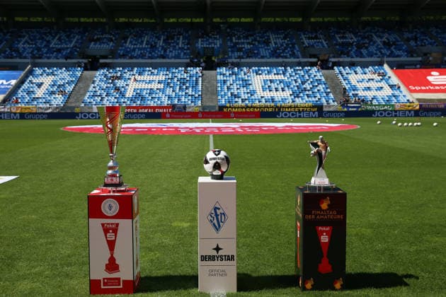 23 05 2026, xrekx, Fussball Landespokal Saarland Finale, 1 FC Saarbrücken FC 08 Homburg v l Symbol Foto, Symbolbild, Symbol Stadion, symbolic photo, symbolic image, symbolic stadium DFL DFB REGULATIONS PROHIBIT ANY USE OF PHOTOGRAPHS as IMAGE SEQUENCES and or QUASI VIDEO Saarbrücken