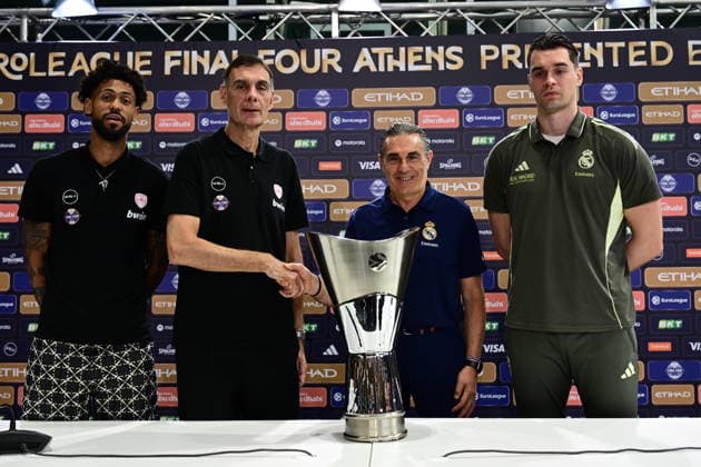 Basketball, EuroLeague Final4 in Athens, Press event