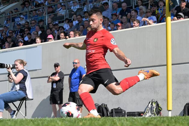 Marius Kunde SG Sonnenhof Grossaspach, 16 at corner kick SV Stuttgarter Kickers vs SG Sonnenhof Grossaspach, Football, Men, DB Regio wfv cup final, Season 2025 2026, 23 05 2026 SV Stuttgarter Kickers vs SG Sonnenhof Grossaspach, Football, Men, DB Regio wfv cup final, Season 2025 2026, 23 05 2026 Stuttgart Copyright: xEibner-Pressefoto TobiasxBaurx EP_TBR