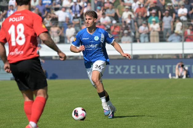 Mario Borac SV Stuttgarter Kickers, 36 on with ball SV Stuttgarter Kickers vs SG Sonnenhof Grossaspach, Football, Men, DB Regio wfv Cup Final, Season 2025 2026, 23 05 2026 SV Stuttgarter Kickers vs SG Sonnenhof Grossaspach, Football, Men, DB Regio wfv Cup Final, Season 2025 2026, 23 05 2026 Stuttgart Copyright: xEibner-Pressefoto TobiasxBaurx EP_TBR