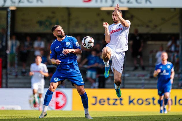 Football, Westphalia State Cup, Final, SC Verl - Sportfreunde Lotte