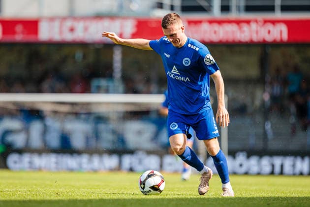 Luca Horn SF Lotte, 33 GER, SC Verl vs SF Lotte, Football, Westfalenpokal, Final, Season 2025 2026, 23 05 2026 DFL Regulations prohibit any use of photographers as image sequences and or quasi video GER, SC Verl vs SF Lotte, Football, Westfalenpokal, Final, Season 2025 2026, 23 05 2026 Verl Copyright: xEibner-Pressefoto JanxRollingerx EP_JSK
