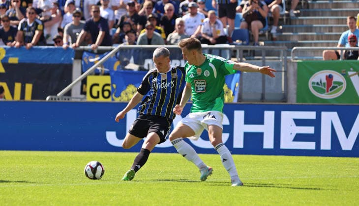 23 05 2026, Football, Men, Sparkassen Pokal Saarland Final, Season 2025 2026, 1 FC Saarbrücken FC 08 Homburg, Florian Pick 1 FC Saarbruecken Philipp Steinhart FC 08 Homburg Saarbrücken Ludwigsparkstadion Saarland Germany DEU Copyright: xFabianxKleerx