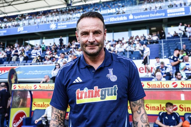 sports, soccer, FVN Niederrheinpokal season 2025 2026 final SC St Tönos 11 20 vs MSV Duisburg 16 05 2026, schauinsland reisen arena Dietmar Hirsch head coach, MSV Duisburg Duisburg schauinsland reisen arena Nordrhein Westfalen Germany