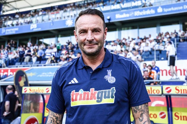 sports, soccer, FVN Niederrheinpokal season 2025 2026 final SC St Tönos 11 20 vs MSV Duisburg 16 05 2026, schauinsland reisen arena Dietmar Hirsch head coach, MSV Duisburg Duisburg schauinsland reisen arena Nordrhein Westfalen Germany