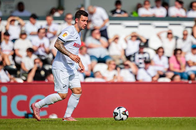 Niko Kijewski SC Verl, 19 GER, SC Verl vs SF Lotte, Football, Westfalenpokal, Final, Season 2025 2026, 23 05 2026 DFL Regulations prohibit any use of photographers as image sequences and or quasi video GER, SC Verl vs SF Lotte, Football, Westfalenpokal, Final, Season 2025 2026, 23 05 2026 Verl Copyright: xEibner-Pressefoto JanxRollingerx EP_JSK