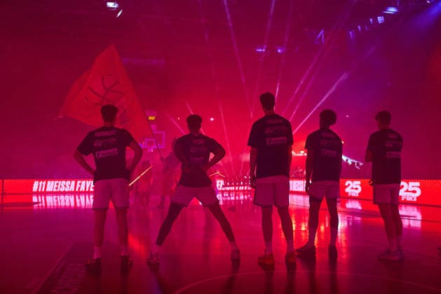 Atmosphaere before the match GER, ratiopharm ulm vs Bamberg Baskets, Basketball, Playoffs, Quarterfinals, 3 Match, EasyCredit BBL, Season 2025 2026, 23 05 2026 GER, ratiopharm ulm vs Bamberg Baskets, Basketball, Playoffs, Quarterfinals, 3 Match, EasyCredit BBL, Season 2025 2026, 23 05 2026 Neu Ulm Copyright: xEibner-Pressefoto GeraldxOelze-dexStoppanyx EP_ODS