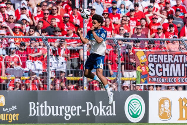 Cologne, Germany 23 May 2026 Mittelrheinpokal 2025 2026 Final Viktoria Köln vs Fortuna Köln Im Bild Neo Telle Fortuna DFL DFB regulations prohibit any use of photographs as image sequences and or quasi video Sportpark Höhenberg Nordrhein Westfalen Copyright: xFotostandx xKruczynskix